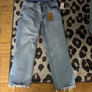 Kensie Light Blue Straight Leg Jeans